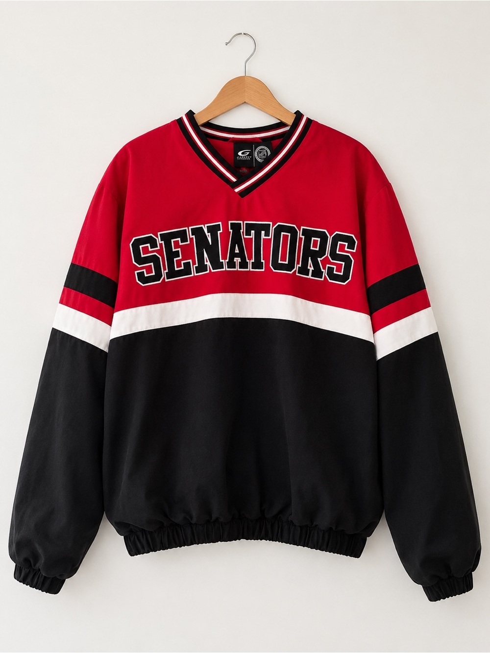 Vintage Ottawa Senators NHL Pullover Jersey Jacket – Men’s Medium
